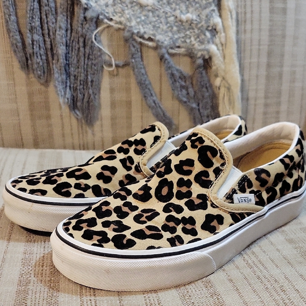 Vans Leopard Print Women's Shoes